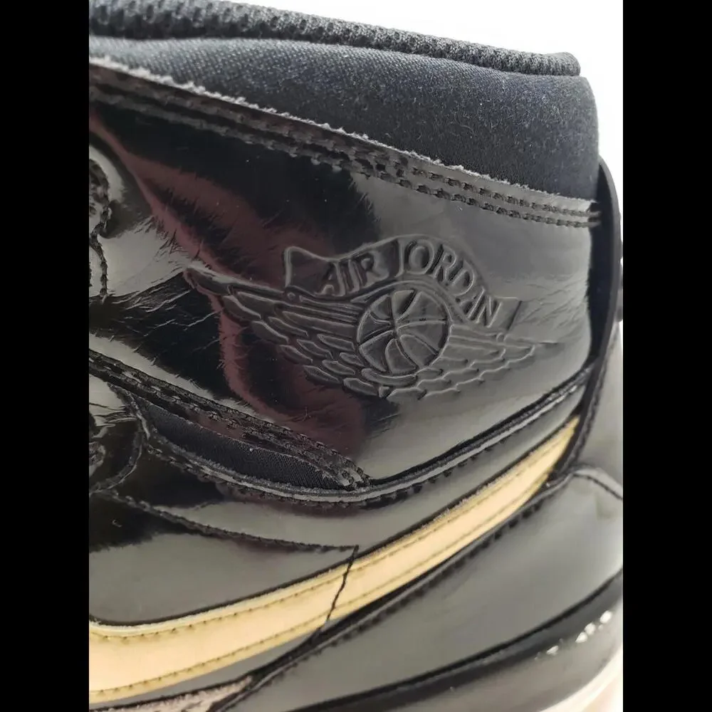 Mens Nike Air Jordan Legacy‎ 312 Black Gold High Tops Shoes Sneakers Size 11